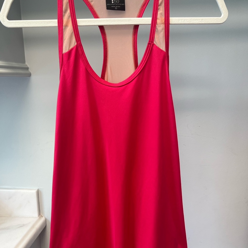 Splits 59 pink tank